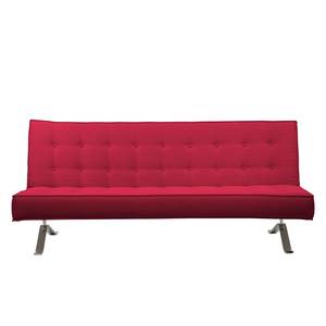 Schlafsofa Wave Two Webstoff Stoff Zahira: Rot