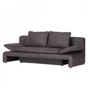 Canapé d'angle Wilma Microfibre marron