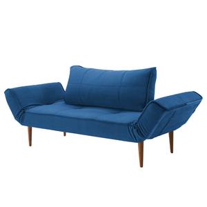 Schlafsofa Zeal II Webstoff Stoff Velvet: Royal Blue