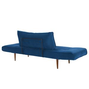 Canapé convertible Zeal II Tissu - Tissu Velvet : Royal Blue