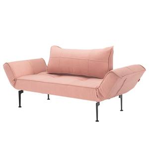 Schlafsofa Zeal Laser Legs Webstoff Stoff Soft: Coral