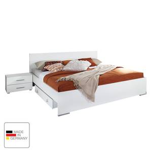 Schlafzimmerset Lorca (4-teilig) Alpinweiß / Hochglanz Weiß