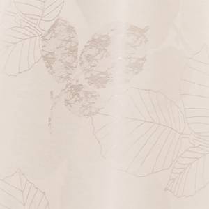 Schlaufenschal Arts Leaf Webstoff - Ivory