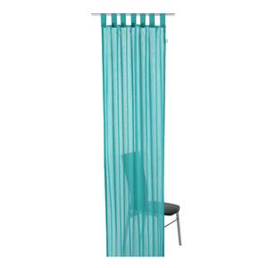 Gordijn T- Plain turquoise - afmetingen: 140x255cm