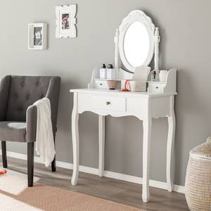 Make-up tafel Belleville met 3 lades - romantische look