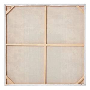 Bild Gezwitscher Beige - Textil - 100 x 100 x 4 cm