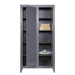 Armoire Til Pin massif - Gris foncé