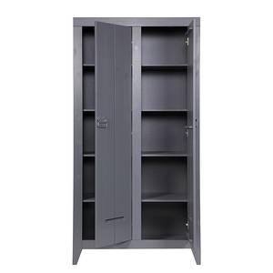 Armoire Til Pin massif - Gris foncé