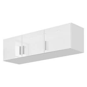 Modulo armadio Celle Bianco alpino/Bianco lucido - Larghezza: 136 cm