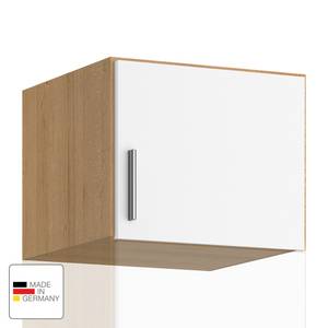 Rehausse pour armoire KiYDOO Blanc alpin / Imitation chêne de Riviera - Largeur : 47 cm