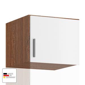 Rehausse pour armoire KiYDOO Imitation chêne de Stirling / Blanc alpin - Largeur : 47 cm