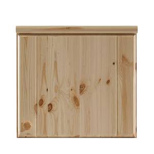 Kast opzetstuk Ribe natuurlijk gelakt grenenhout - Breedte: 51 cm - 1 deur