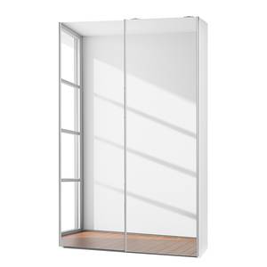 Schuifdeurkast Soft Smart Spiegel - Breedte: 120 cm - 2 spiegeldeuren