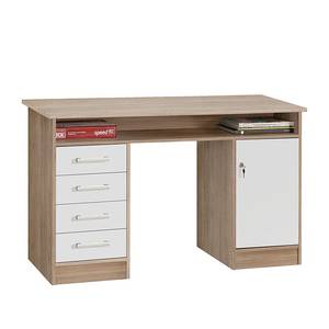 Bureau Alnor Sonoma eikenhoutkleur/wit