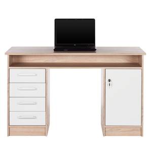 Bureau Alnor Sonoma eikenhoutkleur/wit