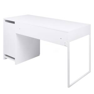 Schreibtisch Barford Weiß - Weiß