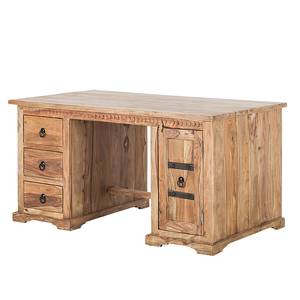 Bureau Bombay Sheesham massif - Couleur bois