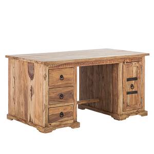 Bureau Bombay Sheesham massif - Couleur bois