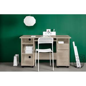 Bureau CS 125 R Imitation chêne brut de sciage