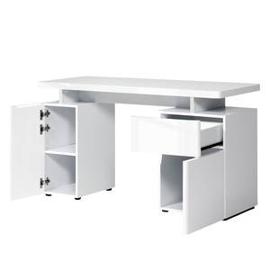 Bureau Cuuba Libre 140 wit/hoogglans wit - Wit