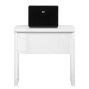 Bureau d'angle Cu-Libre 80 Blanc brillant - Blanc brillant