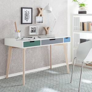 Bureau Deda deels massief essenhout