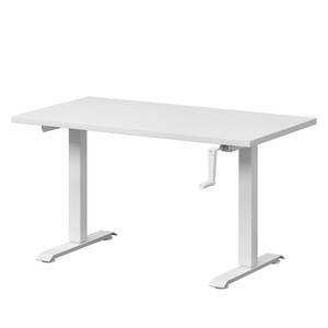 Schreibtisch Grow Up I (höhenverstellbar Weiß - Holzwerkstoff - 120 x 65 x 60 cm