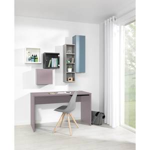 Schreibtisch Grow Up III Violett - Holzwerkstoff - 130 x 75 x 60 cm