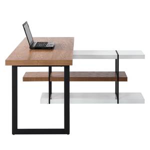 Schreibtisch Kempton Esche / Weiß