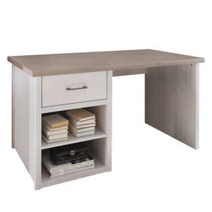 Bureau Luca Pin - Blanc / Truffe