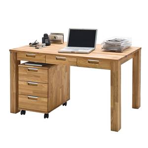 Bureau Lumberjack geolied massief beukenhout