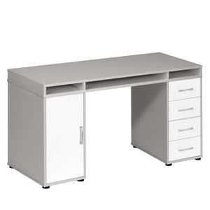 Bureau Magic IX Gris platine / Blanc