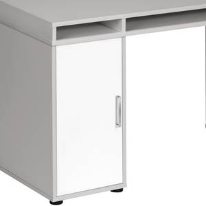 Bureau Magic IX Gris platine / Blanc