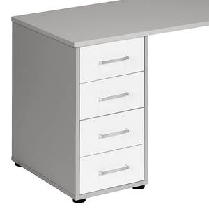 Bureau Magic VII Gris platine / Blanc