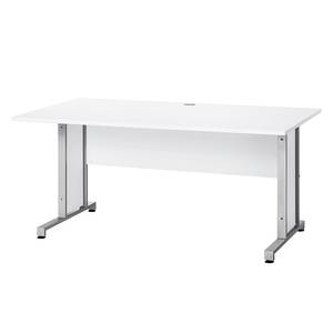 Bureau Merit II Blanc alpin - Largeur : 120 cm