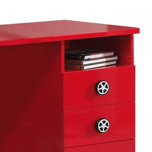 Schreibtisch Monza Rot