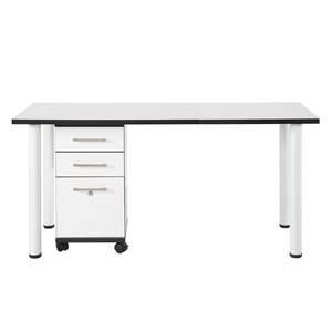 Schreibtisch-Set Basix I Weiß