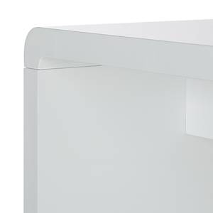 Schreibtisch White Club 125cm x 60cm - Hochglanz/Weiß Dekor