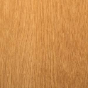 Scrivania Why Wood Parzialmente in legno massello di quercia - Bianco/Quercia chiara