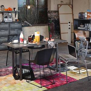 Bureau Workbase industrial print look/oud ijzer look