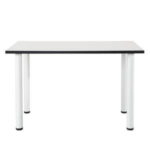 Pieds de bureau Basix (lot de 2) Blanc - Métal - Hauteur : 75 cm