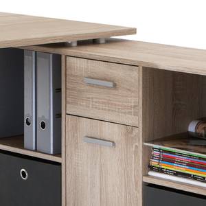 Bureau/kastcombinatie Largo eikenhouten look