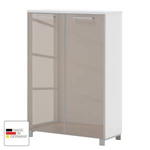 Schoenenkast Alavere II Taupe/wit