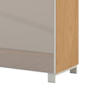 Schoenenkast Alavere III Taupe/Bianco Eikenboom