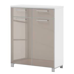 Schoenenkast Alavere IV Taupe/wit