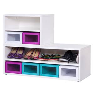 Schoenenkast Box Base hoogglans wit - Breedte: 47 cm