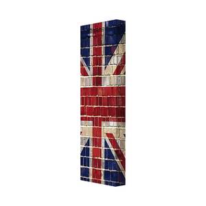 Meuble à chaussures UK Imitation briques avec motif Union Jack