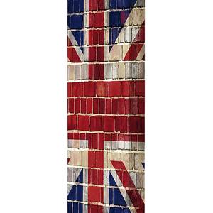 Scarpiera UK Finitura in mattone con decorazione Union Jack