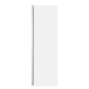 Armoire à portes coulissantes Alegro Blanc alpin / Verre lava - Largeur : 181 cm