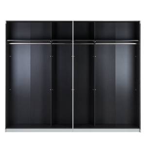 Schwebetürenschrank Beluga-Plus Alpinweiß/Hochglanz Weiß/SandGrau - 270 x 236 cm - 2 Türen